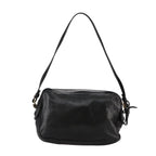 Chloe Shoulder Bag Leather Black Gold mr877