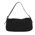 FENDI Mamma Baguette Shoulder Bag Knit Blackmr909A