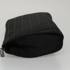 FENDI Zucchino Canvas Pouch Blackmr924