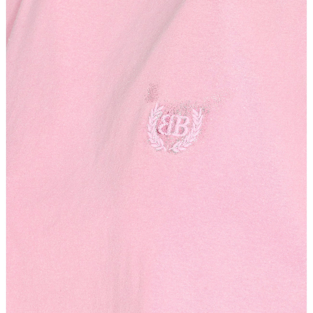 Balenciaga Women Nail Polish Cropped Balenciaga T-Shirt