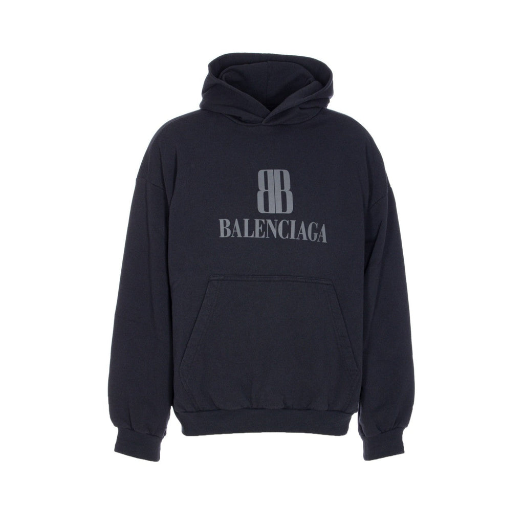 Balenciaga Men Nano Bb Medium Fit Hoodie