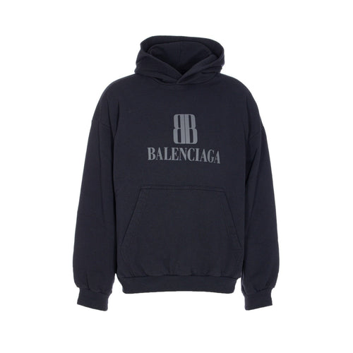 Balenciaga Men Nano Bb Medium Fit Hoodie