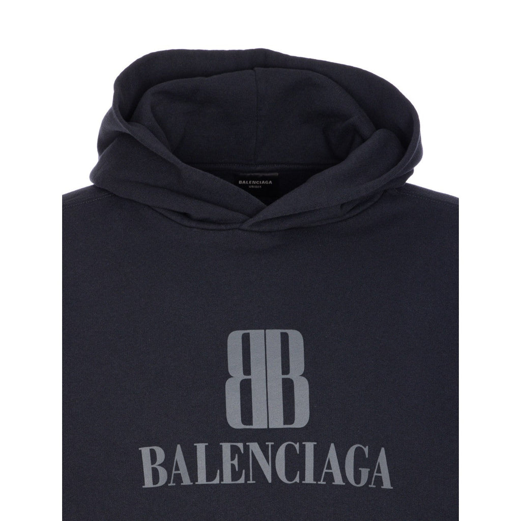 Balenciaga Men Nano Bb Medium Fit Hoodie