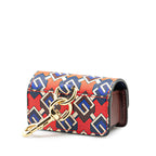 Gucci Geometric G Leather Key Holder