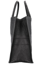 CHRISTIAN DIOR Book Tote Large Leather Black