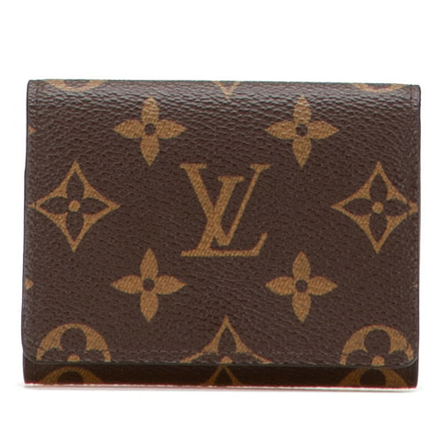 Louis Vuitton Envelope Carte de Visite Monogram Card Case