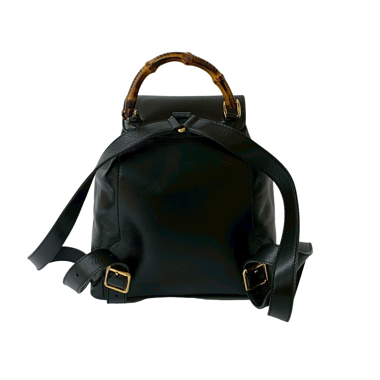 Gucci Bamboo Leather Backpack
