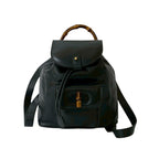 Gucci Bamboo Leather Backpack