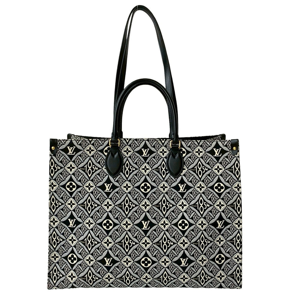 Louis Vuitton OnTheGo GM Monogram Jacquard Leather Tote Bag