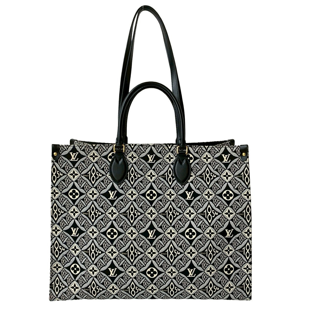 Louis Vuitton OnTheGo GM Monogram Jacquard Leather Tote Bag