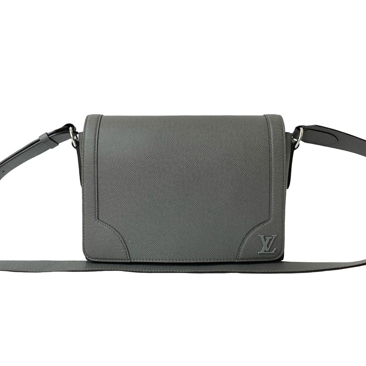 Louis Vuitton New Flap Taiga Leather Shoulder Bag