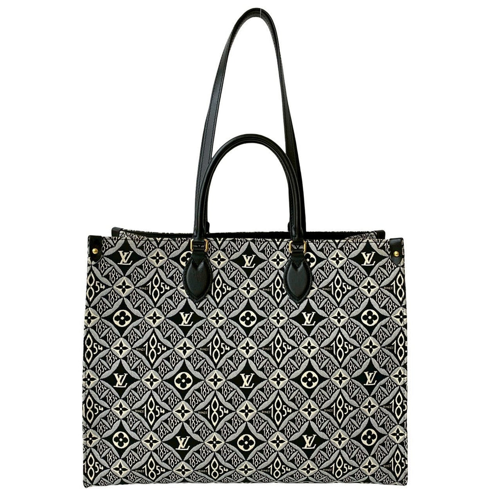 Louis Vuitton OnTheGo GM Monogram Jacquard Leather Tote Bag