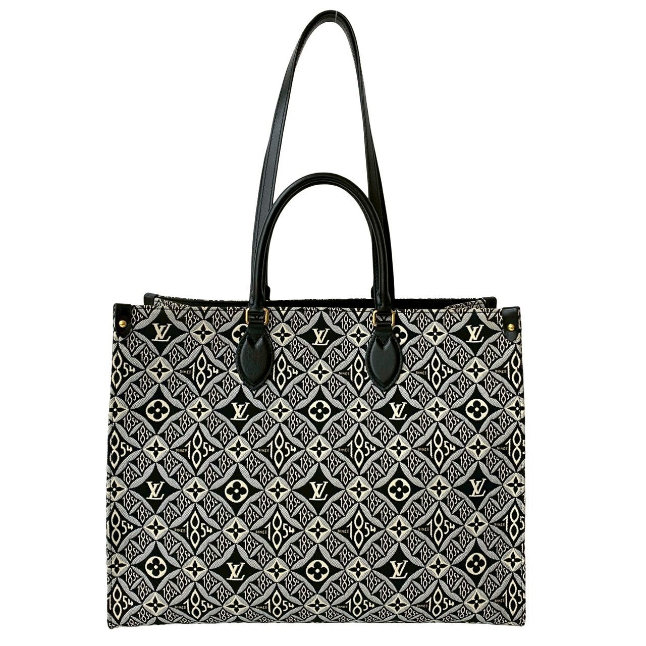 Louis Vuitton OnTheGo GM Monogram Jacquard Leather Tote Bag