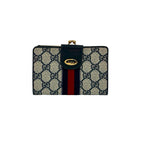 Gucci Old Gucci Sheline Line Leather Wallet