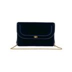 Gucci Old Gucci GG Logo Velour 2way Chain Bag