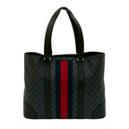 Gucci GG Supreme Leather Tote Bag