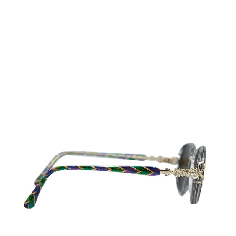 Fendi Plastic Sunglasses Green Purple