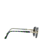Fendi Plastic Sunglasses Green Purple