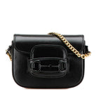 Gucci Mini Horsebit PVC Leather Shoulder Bag