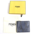 Fendi Python Leather Bi-fold Wallet 7M0169