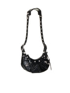 Balenciaga Women Le Cagole Xs Crocodile-Effect Leather Bag <Br/>