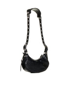 Balenciaga Women Le Cagole Xs Crocodile-Effect Leather Bag <Br/>