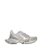 Balenciaga Women 3Xl Mesh And Faux Leather Sneakers