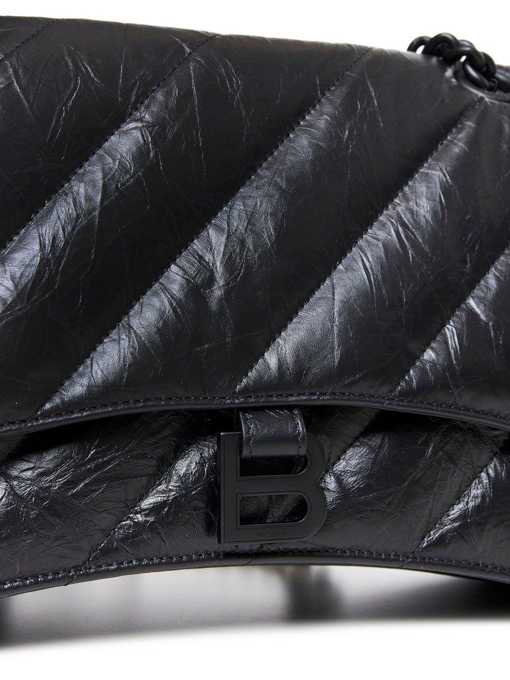 Balenciaga Women Crush Chain Leather Medium Bag