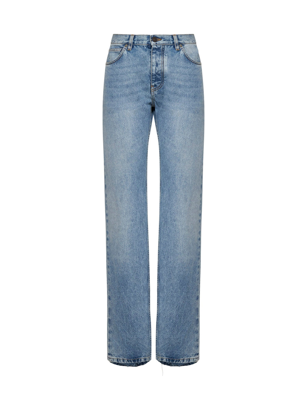 Balenciaga Women Low-Waist Jeans