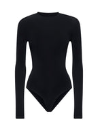 Balenciaga Women Black Jersey Seamless Body