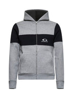 Balenciaga Men Grey Zip-Up Hoodie