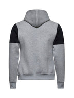 Balenciaga Men Grey Zip-Up Hoodie