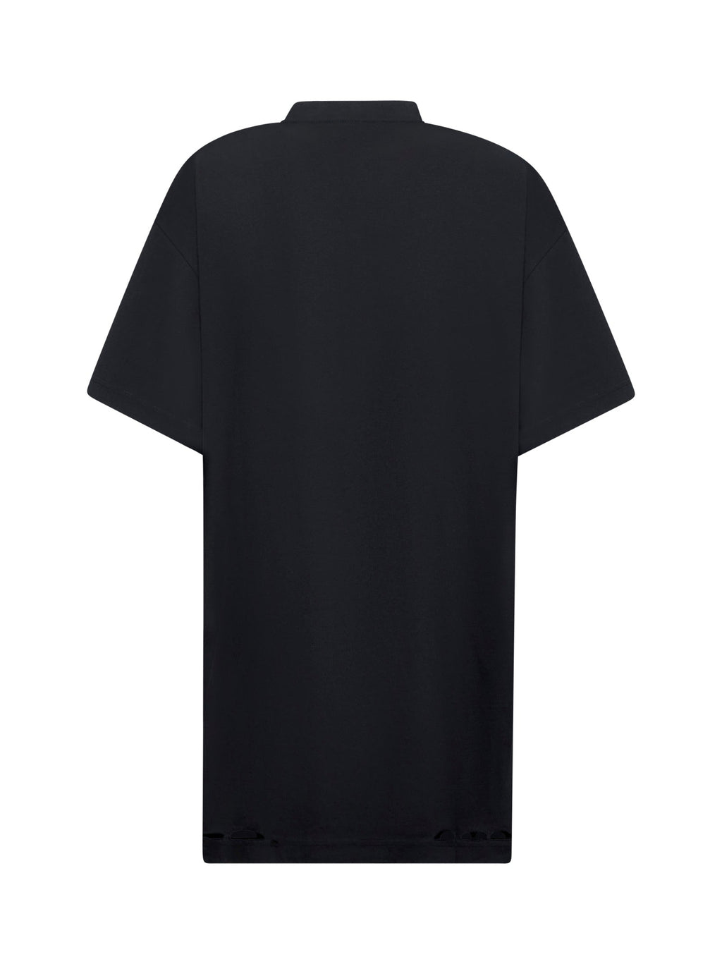 Balenciaga Women Black Optical Oversize T-Shirt