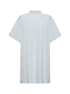 Balenciaga Women Dirty White Optical Oversize T-Shirt