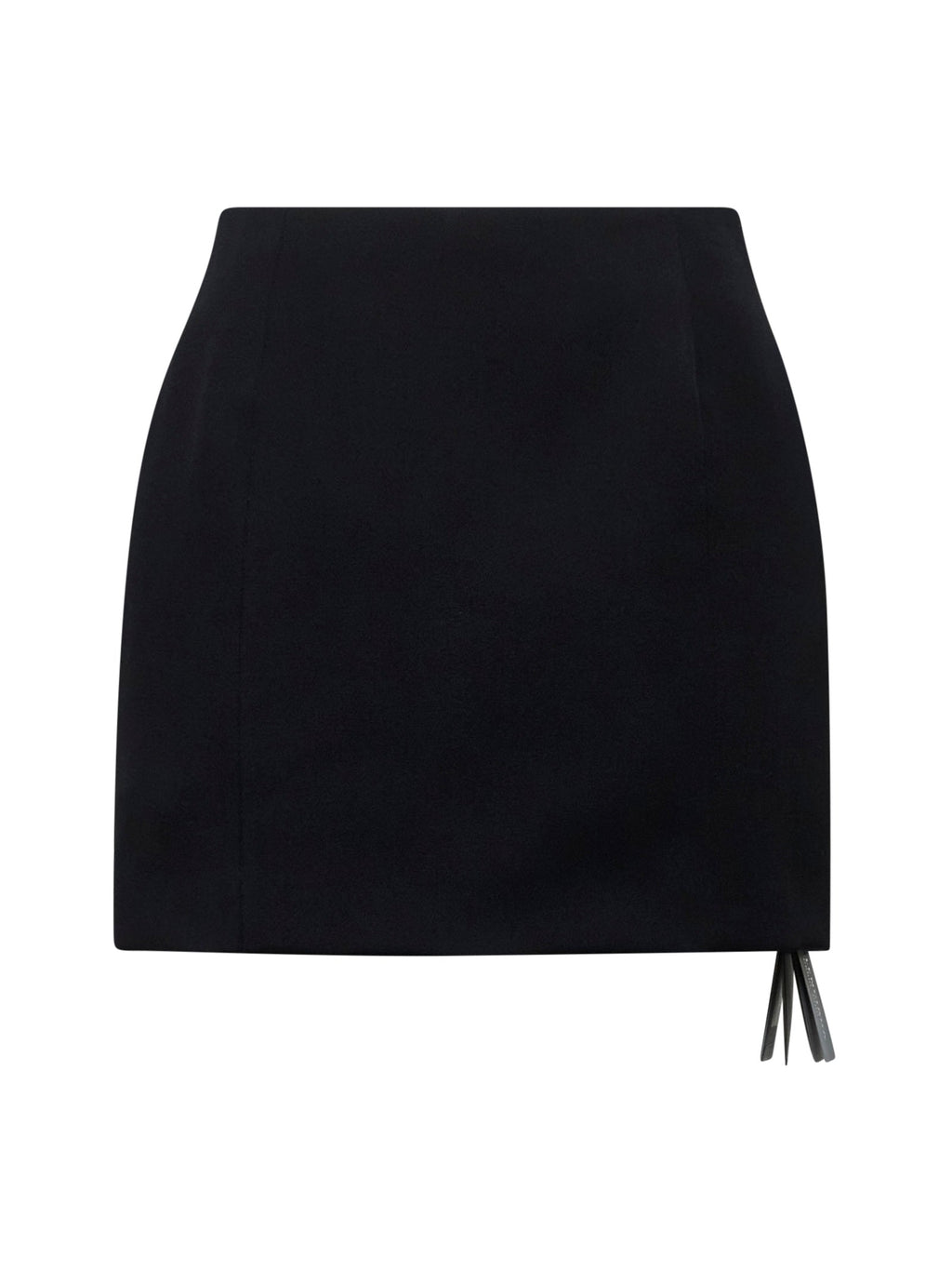 Balenciaga Women Black Hourglass Mini Skirt