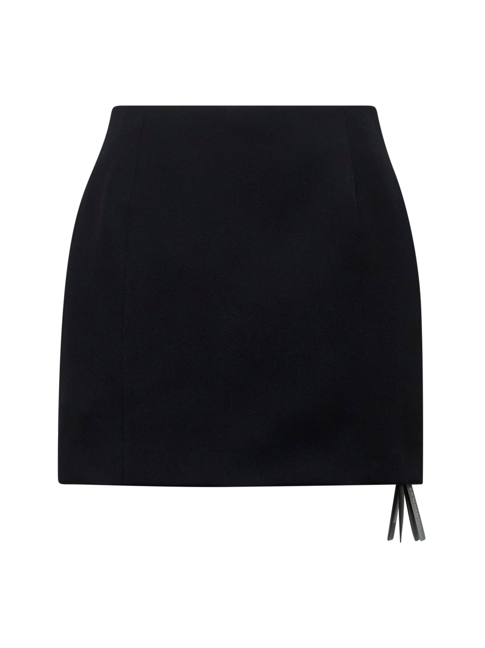 Balenciaga Women Black Hourglass Mini Skirt
