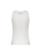 Balenciaga Women White Ribbed Wool Knit Tank Top