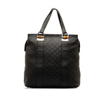 Gucci Bamboo Guccissima Leather Tote Bag