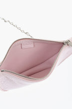 Burberry Patent Leather MICRO SHIELD SLING Bag with Chain Shoulder St