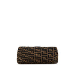 Fendi Canvas Leather Mamma Bucket Bag