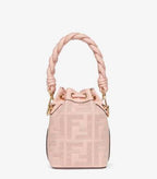 Fendi Mon Tresor Pink FF canvas mini-bag