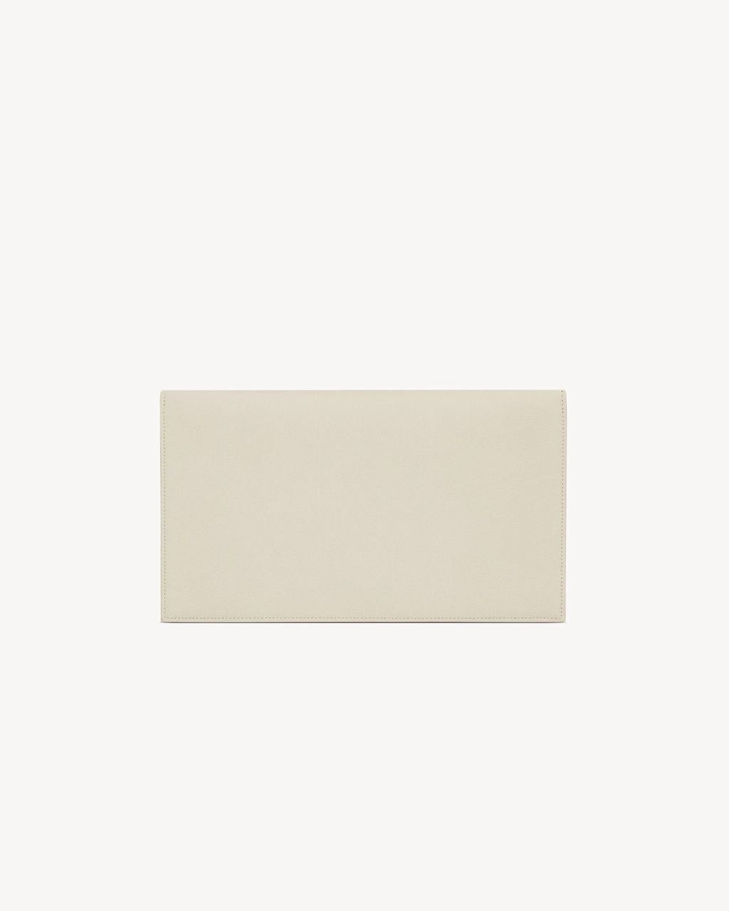 Saint Laurent Uptown leather clutch