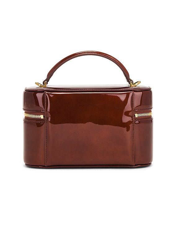 SAINT LAURENT Gaby Vanity Bag in Patent Leather