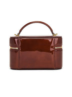 SAINT LAURENT Gaby Vanity Bag in Patent Leather