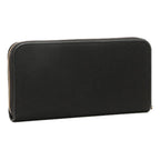 Prada Black Tessuto Nylon Zip Around Wallet