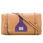 Beige Leather Prada Crossbody Bag