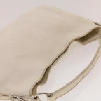 Beige Leather Prada Shoulder Bag