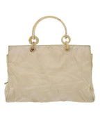 Beige Nylon Prada Handbag