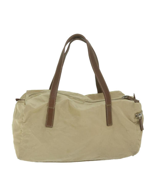 Beige Nylon Prada Handbag