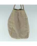 Beige Nylon Prada Handbag